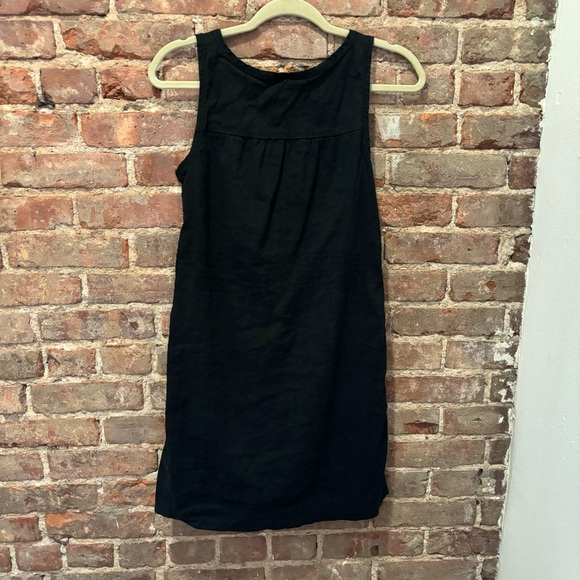 Theory Linen Mini Shift Dress - Picture 4 of 8